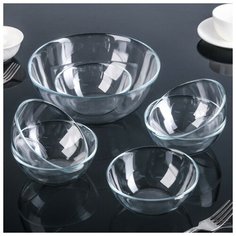 Набор салатников Invitation, 7 шт: 6 шт 13 см, 1 шт 22 см Pasabahce