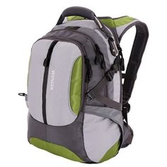 Wenger Рюкзак WENGER, 15", зелёный/серый, полиэстер 1200D, 36х17х50 см, 30 л