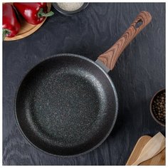 Сковорода с ручкой «Granit ultra», d=26, антипригарное покрытие Kukmara