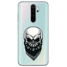Силиконовый чехол "Череп в маске" на Xiaomi Redmi Note 8 Pro / Сяоми Редми Нот 8 Про Case Place