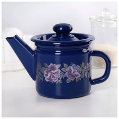 Чайник заварочный 1 л, фиксированная ручка, микс Сибирские товары