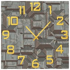 SvS Настенные часы SvS 3502794 Рельеф СВС