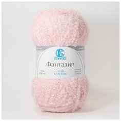 Пряжа Камтекс Фантазия 055 светло-розовый 33% шерсть, 33% хлопок, 34% нитрон 100г 130м 5шт