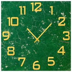 SvS Настенные часы SvS 4002807 Зеленый картон СВС