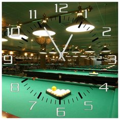 SvS Настенные часы SvS 3001628 Бильярдная СВС