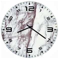 SvS Настенные часы SvS 3502448 Мрамор СВС