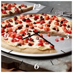 SvS Настенные часы SvS 4001728 Kitchen Пирог с клубникой СВС