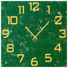 SvS Настенные часы SvS 3002807 Зеленый картон СВС