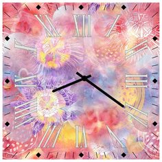 SvS Настенные часы SvS 3001795 Фейрверочная абстракция СВС