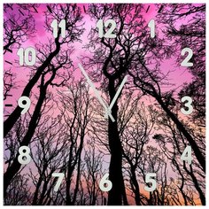 SvS Настенные часы SvS 4002670 Сухие деревья СВС