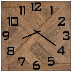 SvS Настенные часы SvS 3502998 Паркет СВС