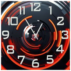 SvS Настенные часы SvS 3501636 Круговая абстракция СВС