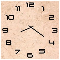 SvS Настенные часы SvS 3002878 Светло-розовый рисунок СВС