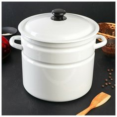 Кастрюля 10 л, без деколи КМЗ