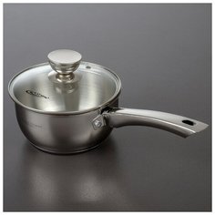 Ковш «Антея» 1,5 л, d=16 см, капсульное дно, стеклянная крышка Katun