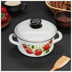 Кастрюля 1,5 л цил.об деколь микс КМЗ