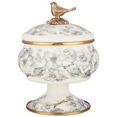 Сахарница эмалированная на ножке apple garden 0,85л Agness (157425)