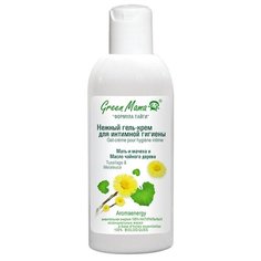 Крем-гель для интимной гигиены Green Mama Мать-и-мачеха и Масло Чайного Дерева 100 мл
