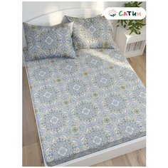 Простынь на резинке Milky Garden "Мозаика" 160х200 см