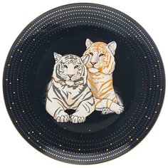 Тарелка обеденная top style 27 см серая Lefard (157644)