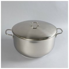 Кастрюля Ideal, 12 л, нержавеющая сталь Kukmara
