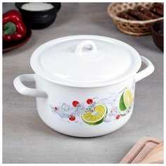 Кастрюля «Кулинар», 2,9 л Лысьвенские эмали