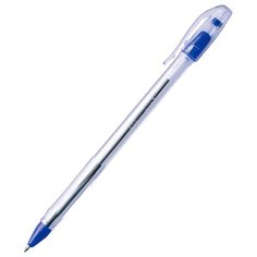 Ручка шариковая Crown Oil Jell (0.5мм, синий цвет чернил, масляная основа) 12шт. (OJ-500B)