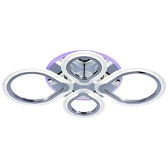 Светодиодная люстра 8013/2+2 CHR 88W+7W RGB Profit Light