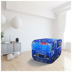 Детская игровая палатка "Полицейская машина" 73х73х114 см 5488866 Сима ленд