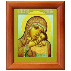 Икона Божией Матери "Спасительница утопающих", рамка 8*9,5 см Соборъная лавка