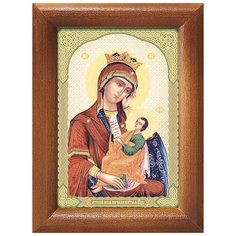 Икона Божией Матери "Утоли моя печали", рамка 7,5*10 см Соборъная лавка
