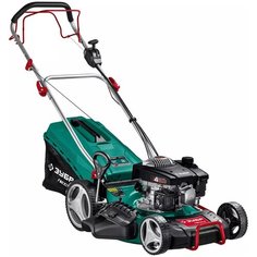 ЗУБР 460 мм 4.5 л.с. самоходная газонокосилка бензиновая