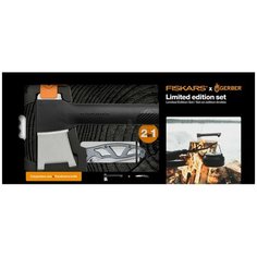 Топор плотницкий малый Solid + Складной нож Paraframe™ 1057911 Fiskars