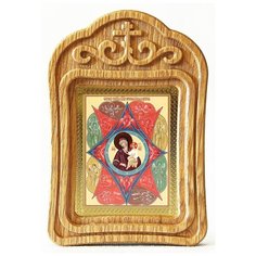 Икона Божией Матери "Неопалимая Купина", резная рамка Соборъная лавка