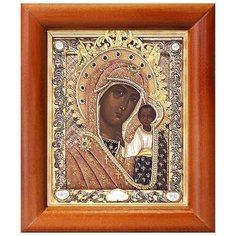 Казанская Ярославская икона Божией Матери, рамка 8*9,5 см Соборъная лавка