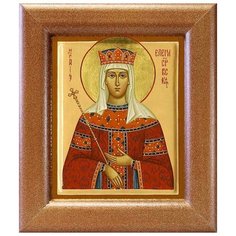 Преподобная Елена Сербская, королева, широкая рамка 14,5*16,5 см Соборъная лавка