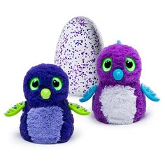 Интерактивная мягкая игрушка Hatchimals Draggle (Дракоша) 19100-DRAG, фиолетовый/синий
