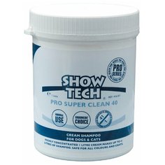 Show Tech Крем-шампунь для животных (концентрат 1:41) Show Tech Pro Super Clean 40, 1л