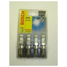 Свечи BOSCH №96 W 7 DC /2101-07, Г- 3302 дв. 405,406,409/ (0,7) 4 шт в блист.