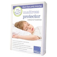Наматрасник Bambino Mio mattress protector, водонепроницаемый, 90х190 см белый