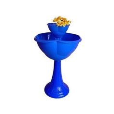 Кашпо 2-х ярусн.на высокой стойке терракот.Бр.8.21/1 Бриг