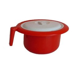 Горшок детский с крышкой цв.ассорти Бр.9.06 Бриг