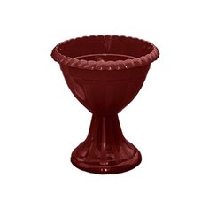 Кашпо 25л на пьедестале терракот Бр.8.18 Бриг