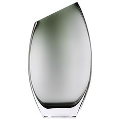 Декоративная ваза из дымчатого стекла, 137х60х250 мм Вещицы