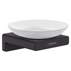 Мыльница AddStoris Hansgrohe 41746670, матовый черный