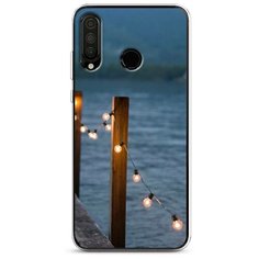 Силиконовый чехол "Гирлянды на причале" на Honor 20 Lite 2020 / Хонор 20 Лайт 2020 Case Place