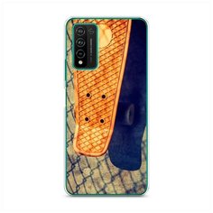 Силиконовый чехол "Хобби скейт 5" на Honor 10X Lite / Хонор 10X Лайт Case Place