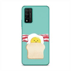 Силиконовый чехол "Съедобная кровать" на Honor 10X Lite / Хонор 10X Лайт Case Place