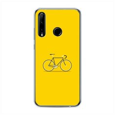 Силиконовый чехол "Хобби велосипед 1" на Honor 20e / Хонор 20е Case Place
