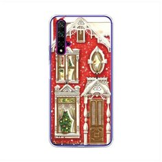 Силиконовый чехол "Пряничный домик" на Huawei Nova 5T / Хуавей Нова 5Т Case Place